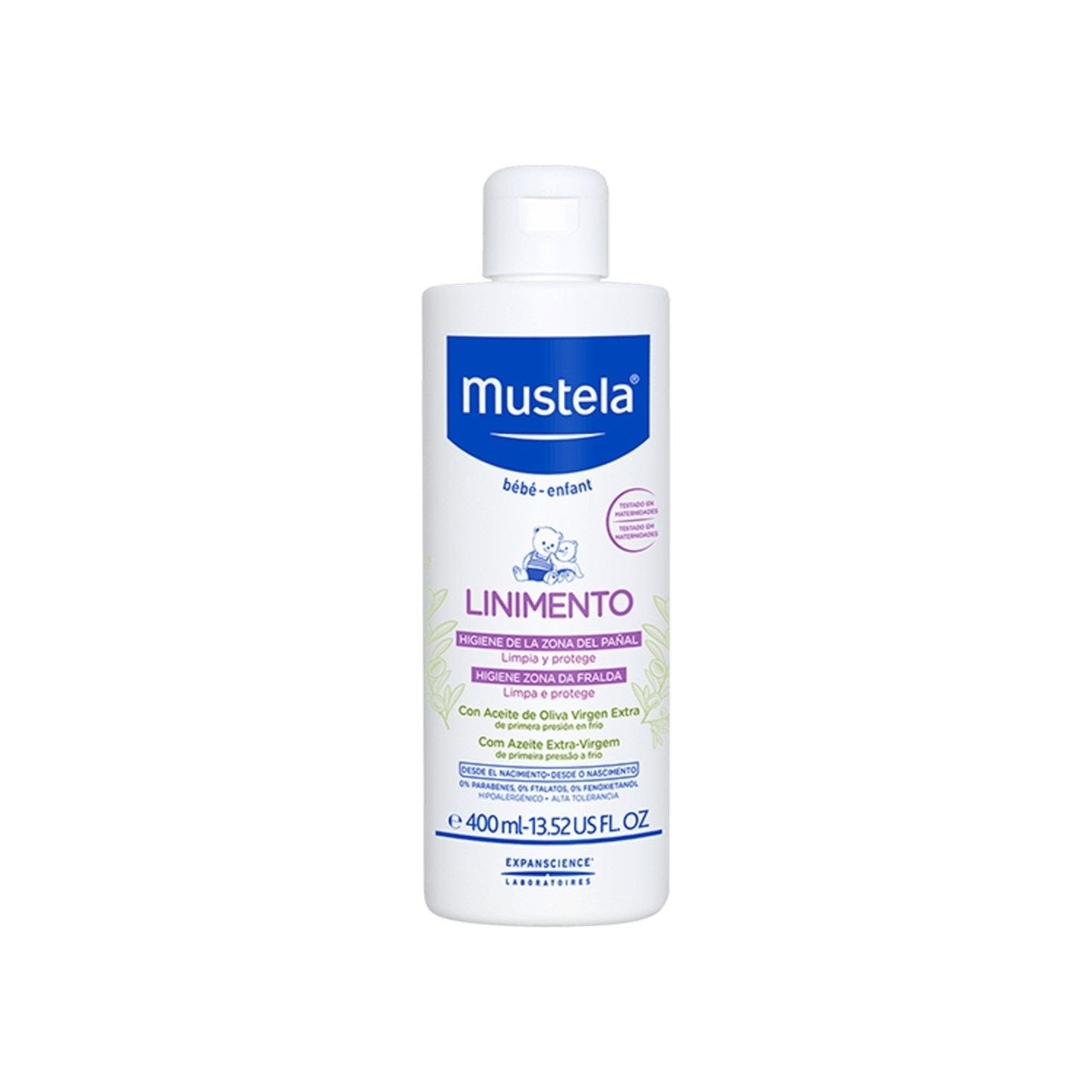 Mustela Baby Linimento Área Fraldas 400ml