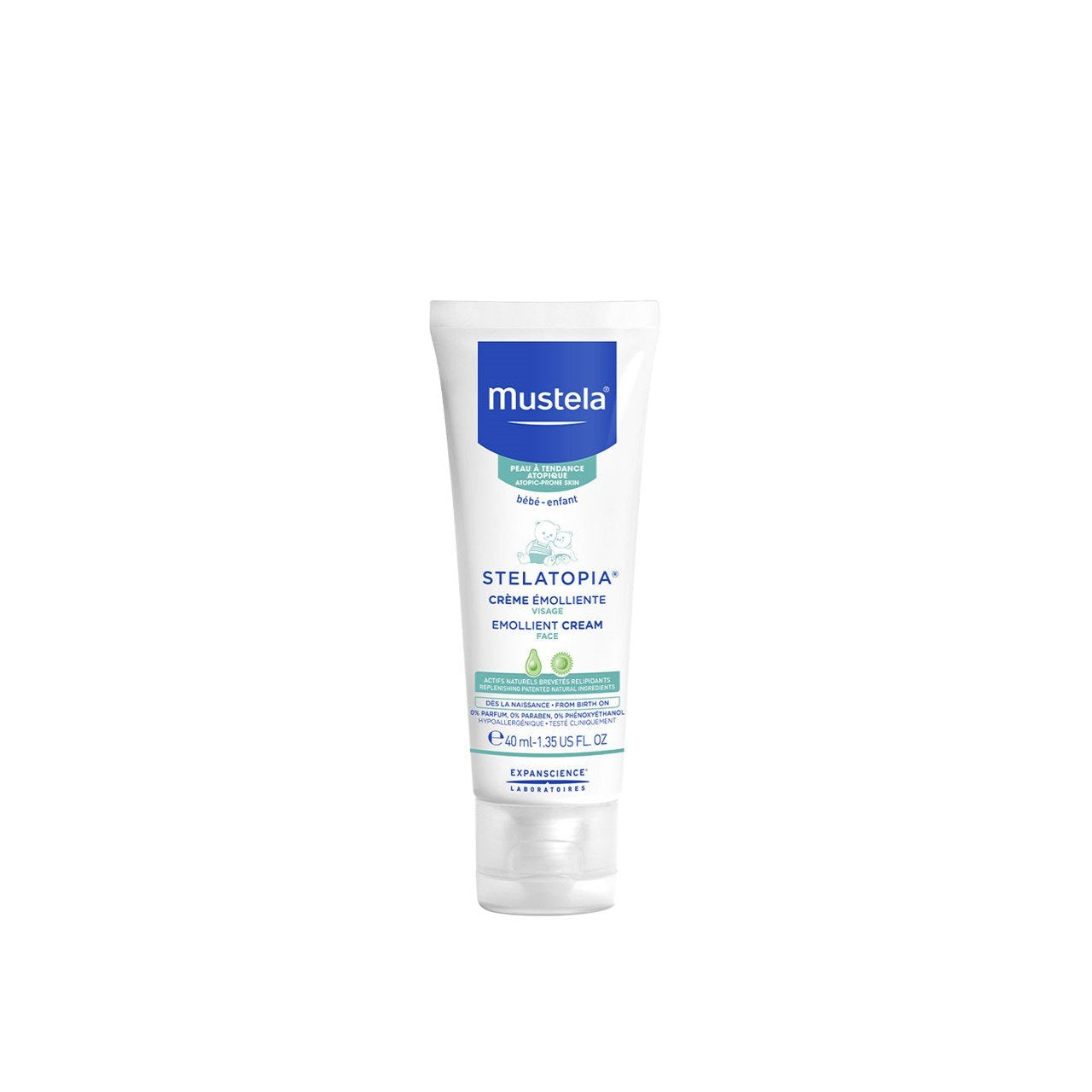 Mustela Stelatopia Emollient Face Cream 40ml