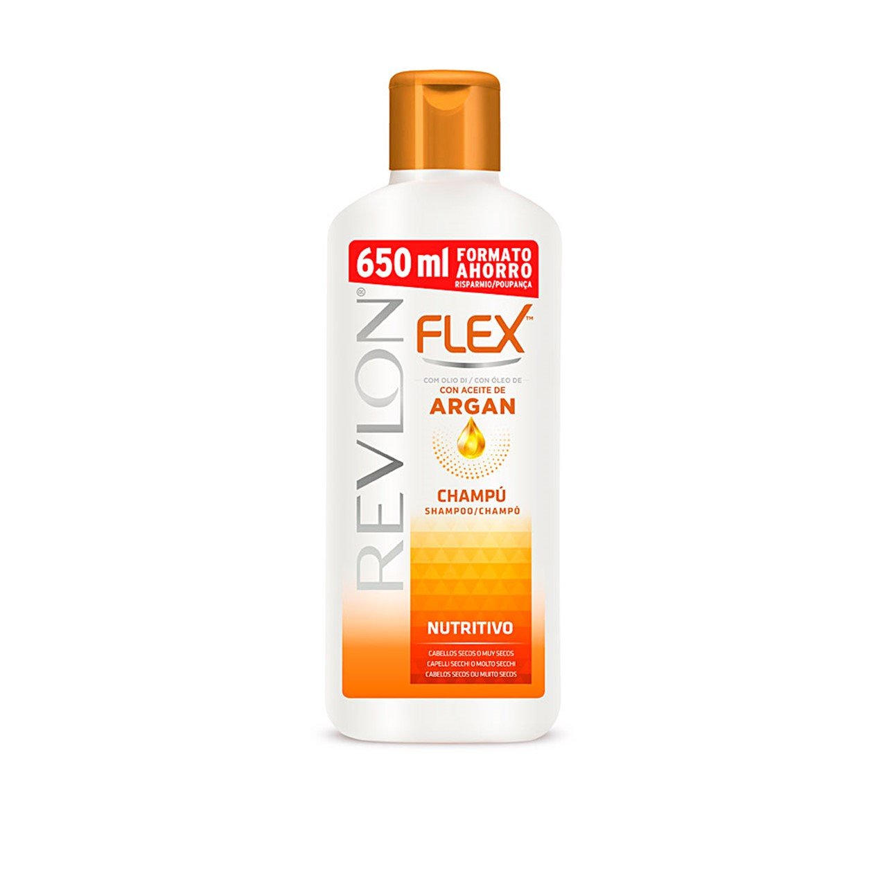 Revlon Flex Argan Oil Shampoo Nutritivo 650ml