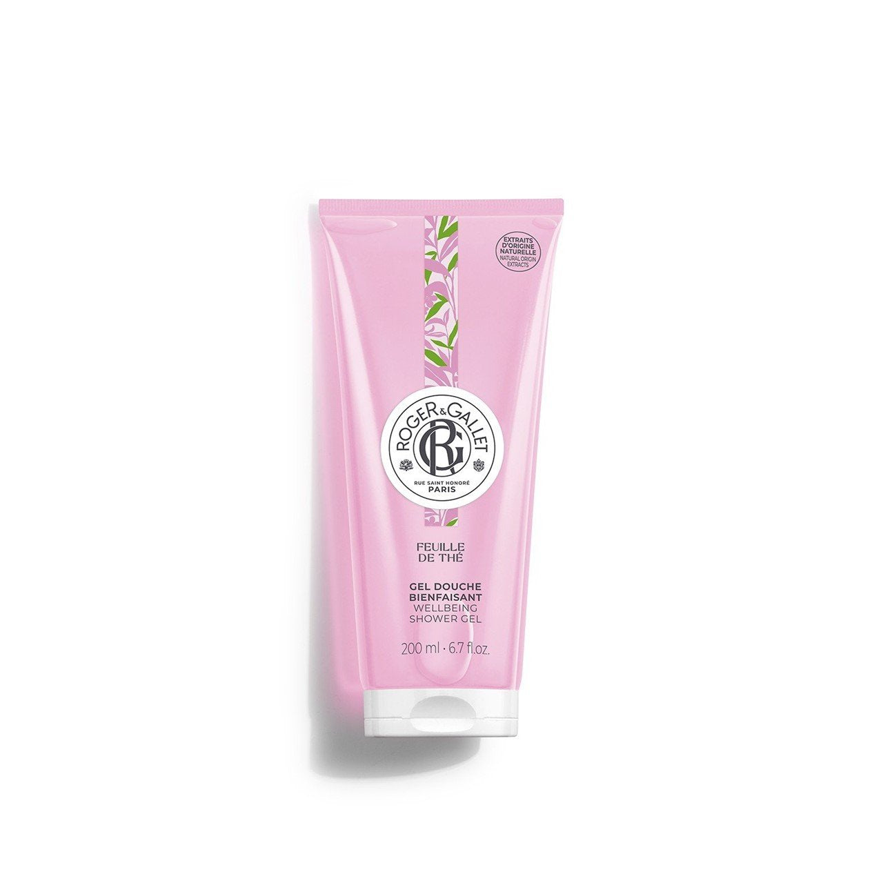Roger&Gallet Feuille de Thé Wellbeing Gel de Banho 200ml