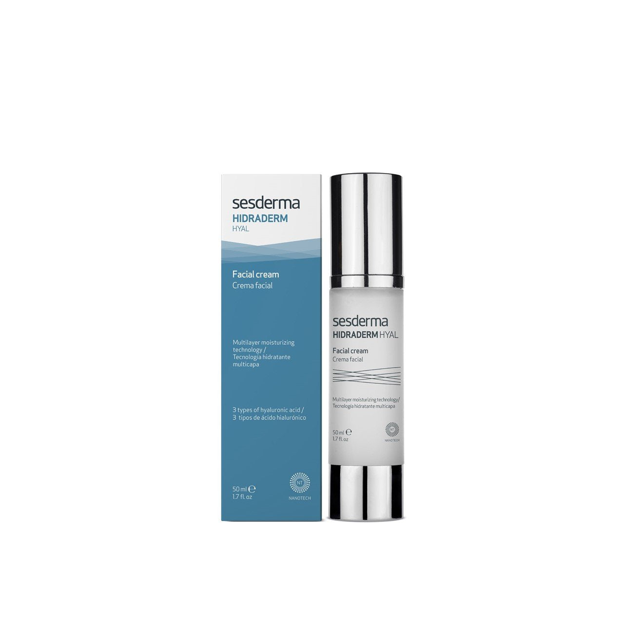 Sesderma Hidraderm Hyal Creme Facial Multicamadas 50ml