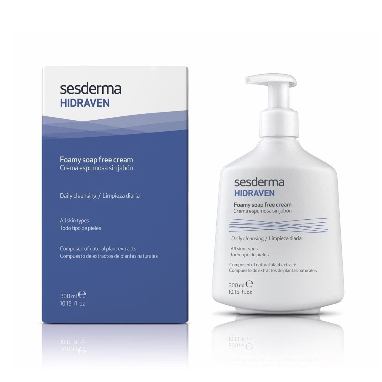 Sesderma Hidraven Crème mousseuse sans savon 300 ml (10,14 fl oz)