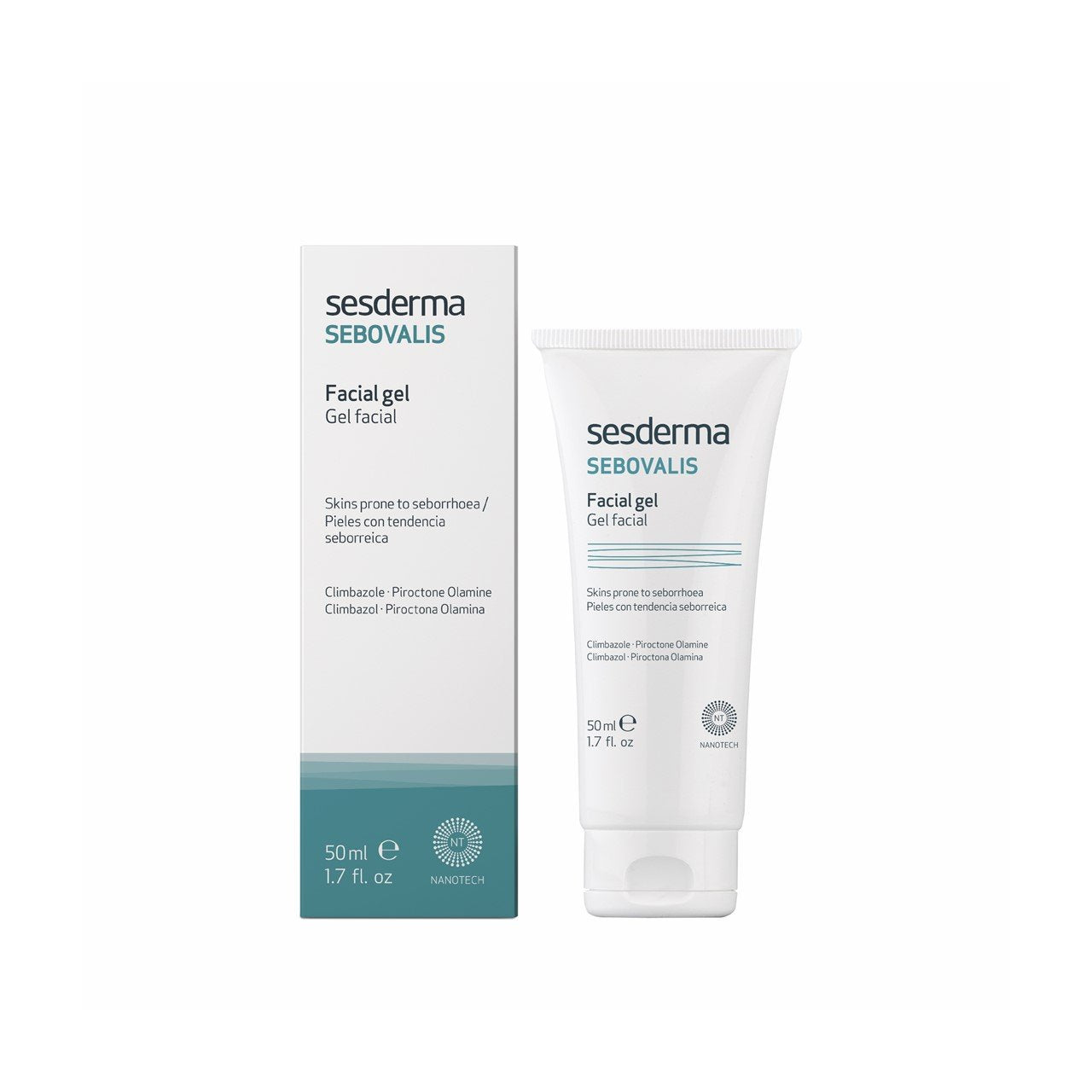 Sesderma Sebovalis Gel Anti-Seborreia Rosto e Couro Cabeludo 50ml