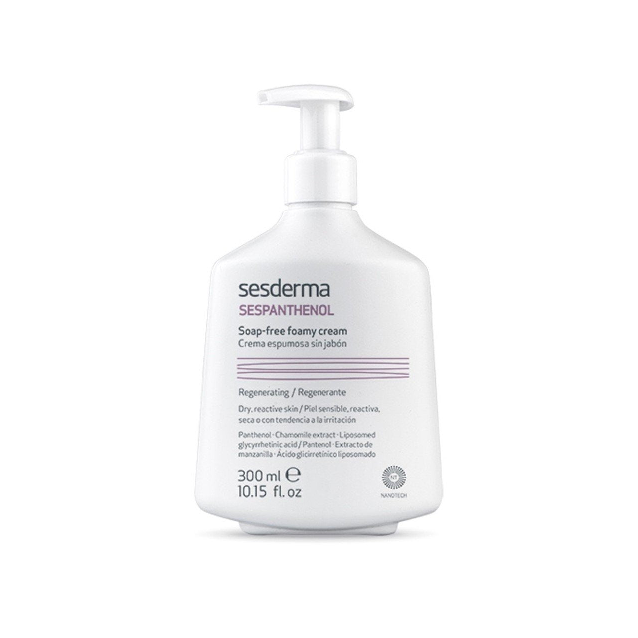 Sesderma Sespantenol Creme Espuma Sem Sabão 300ml