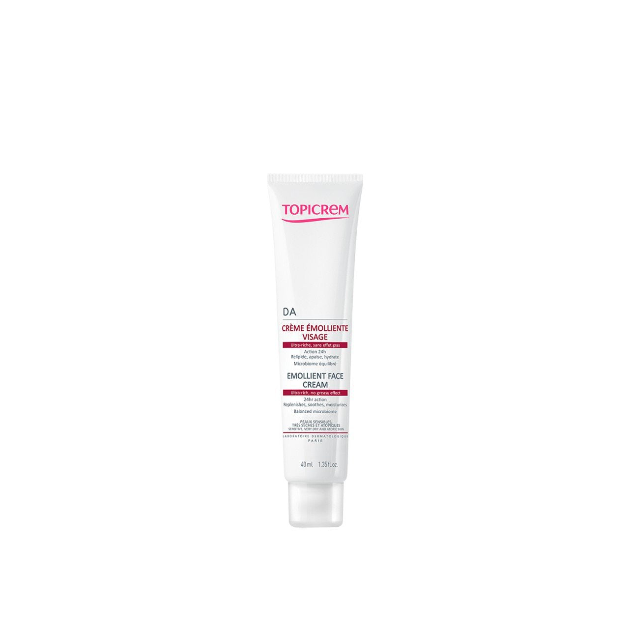 Topicrem DA Emollient Face Cream 40ml