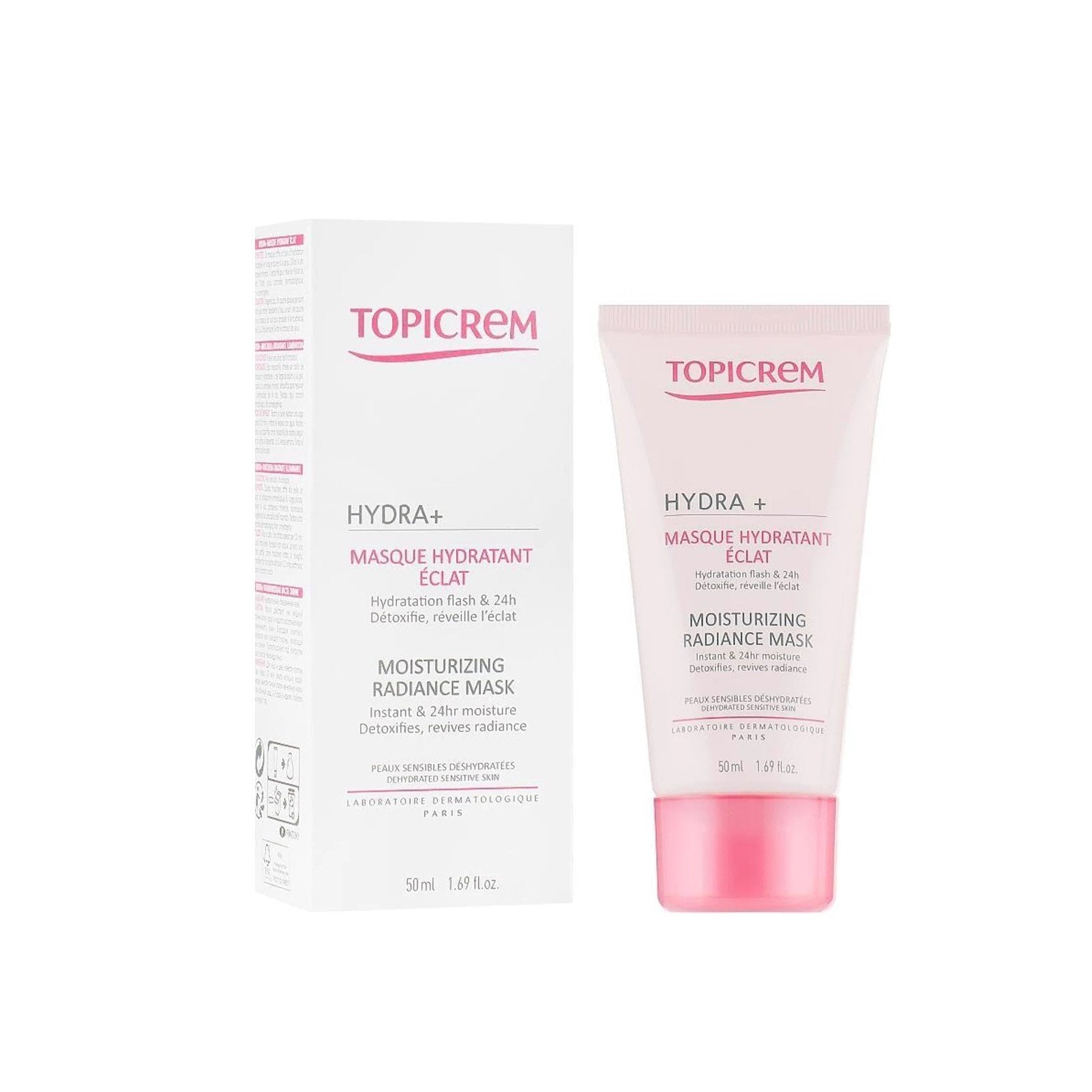 Topicrem Hydra+ Máscara Hidratante Brilhante 50ml
