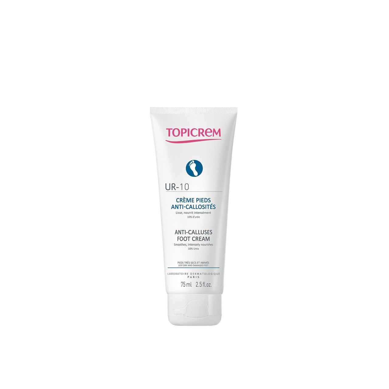 Topicrem UR-10 Anti-Calluses Foot Cream 75ml