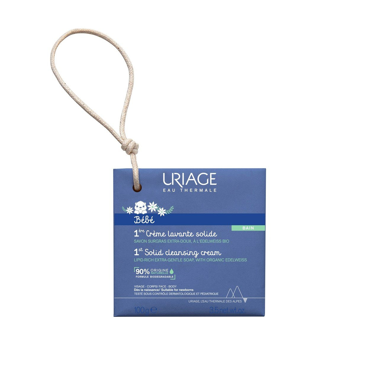 Uriage Bébé 1ère Crème Lavante Solide 100 g