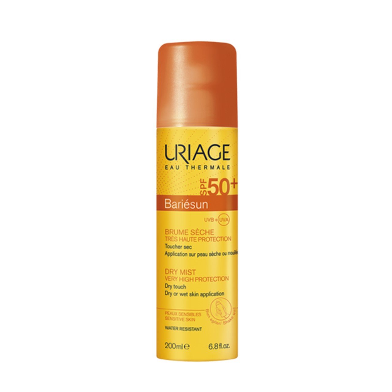 Uriage Bariésun Bruma Seca Textura Ultra Leve SPF50+ 200ml