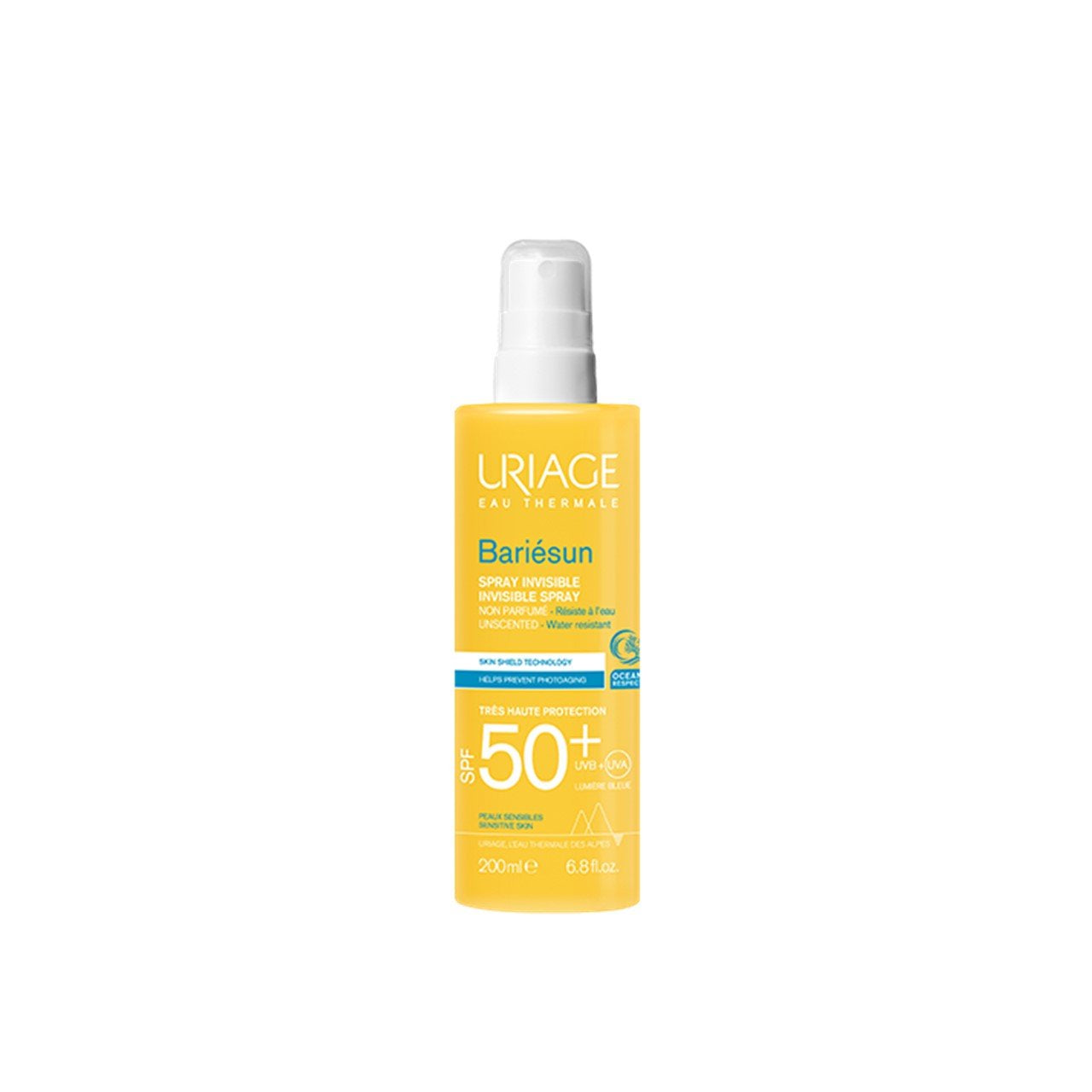 Uriage Bariésun Spray Invisible Non Parfumé SPF50+ 200 ml