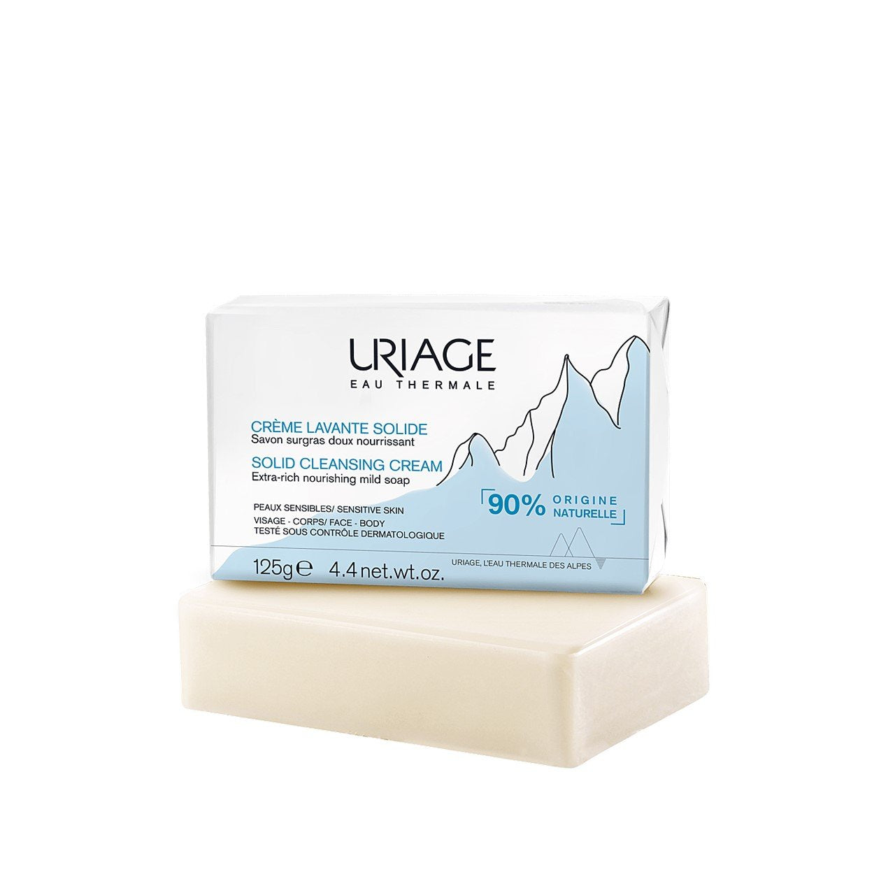 Uriage Eau Thermale Solid Cleansing Cream 125g