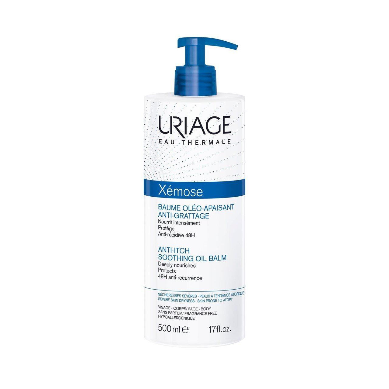 Uriage Xémose Anti-Itch Soothing Oil Balm 500ml