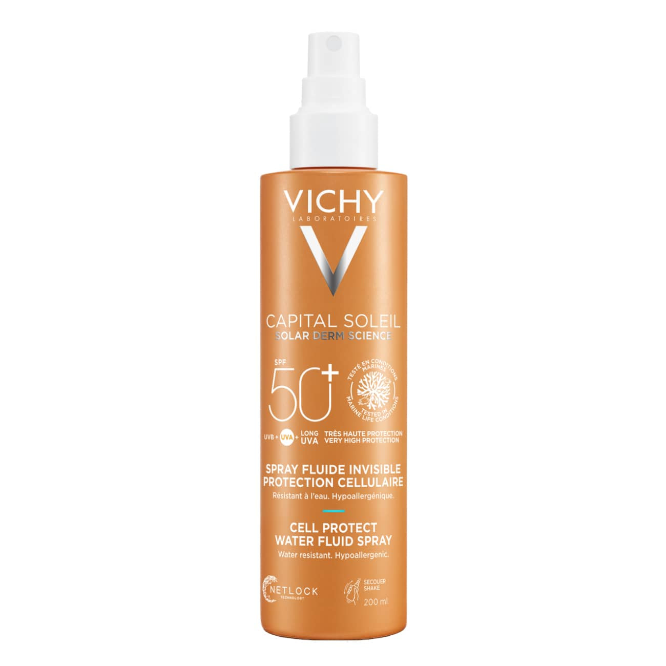 Vichy Capital Soleil Solar Derm Science FPS50+ Spray 200ml