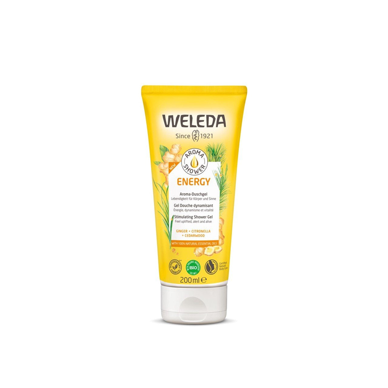 Gel de Banho Estimulante Energy Weleda 200ml