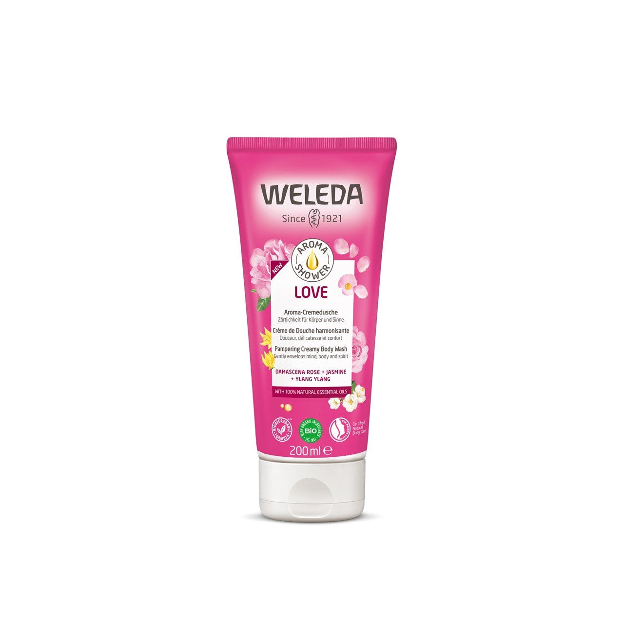 Weleda Love Pampering Gel de Banho Cremoso 200ml
