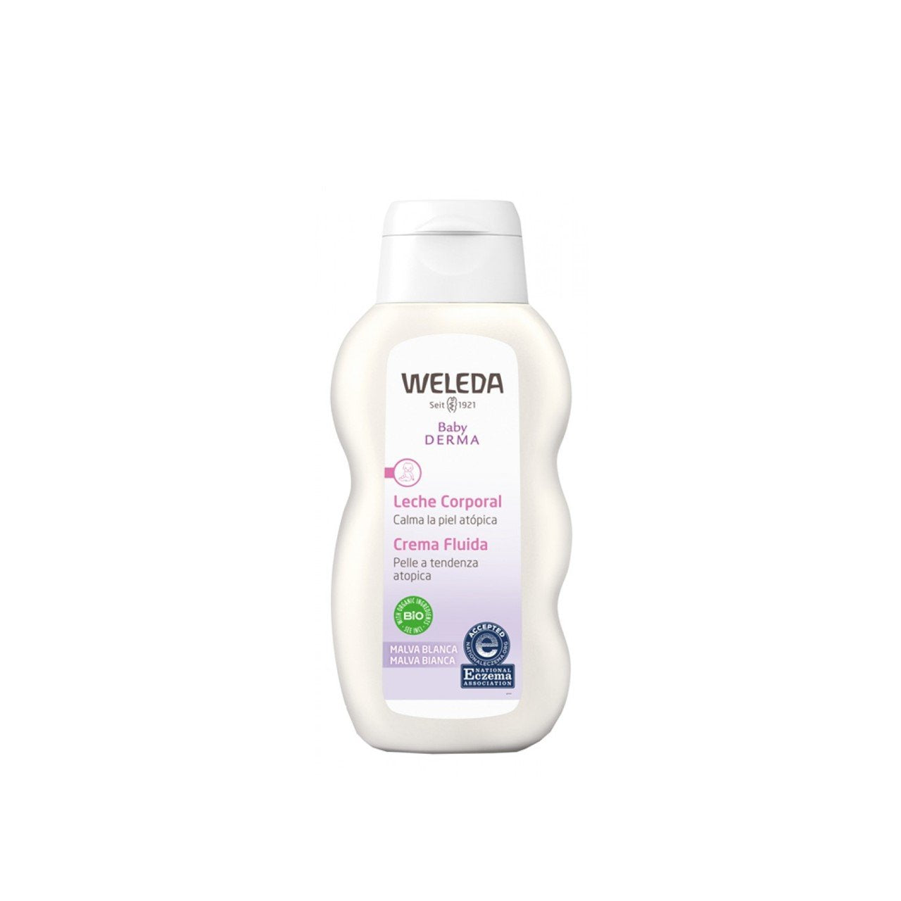 Weleda White Mallow Baby Derma Body Lotion Fragrance-Free 200ml