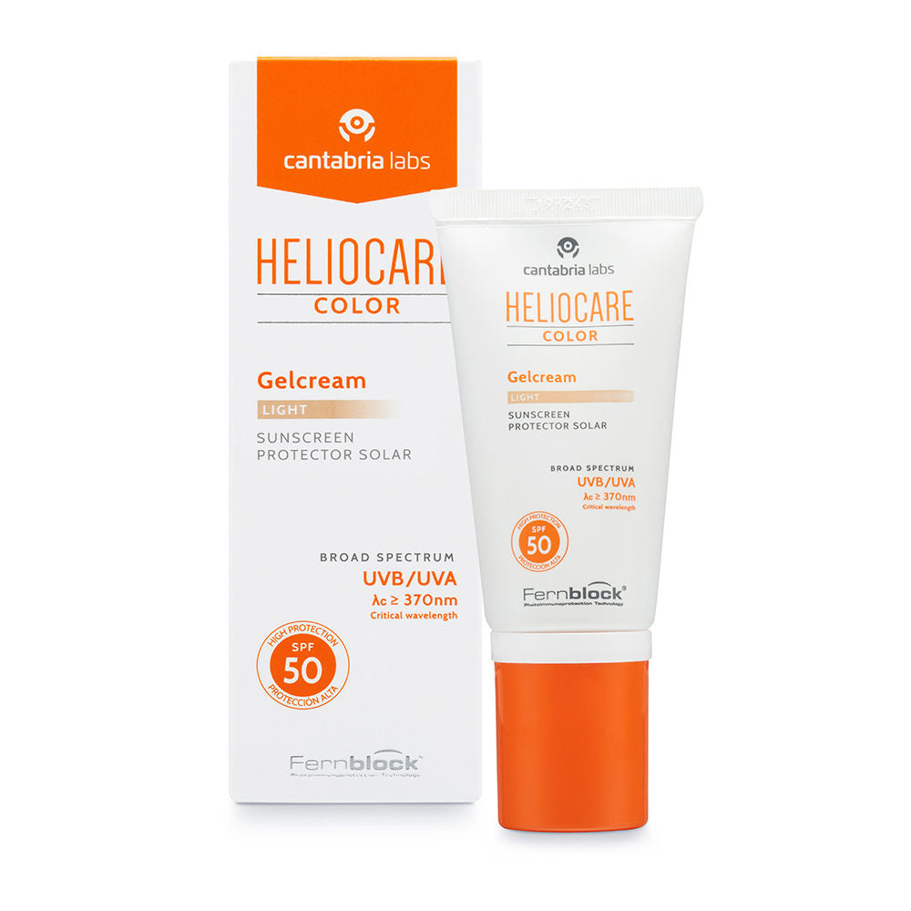 Heliocare Color Sunscreen with Cream Gel Color SPF50 