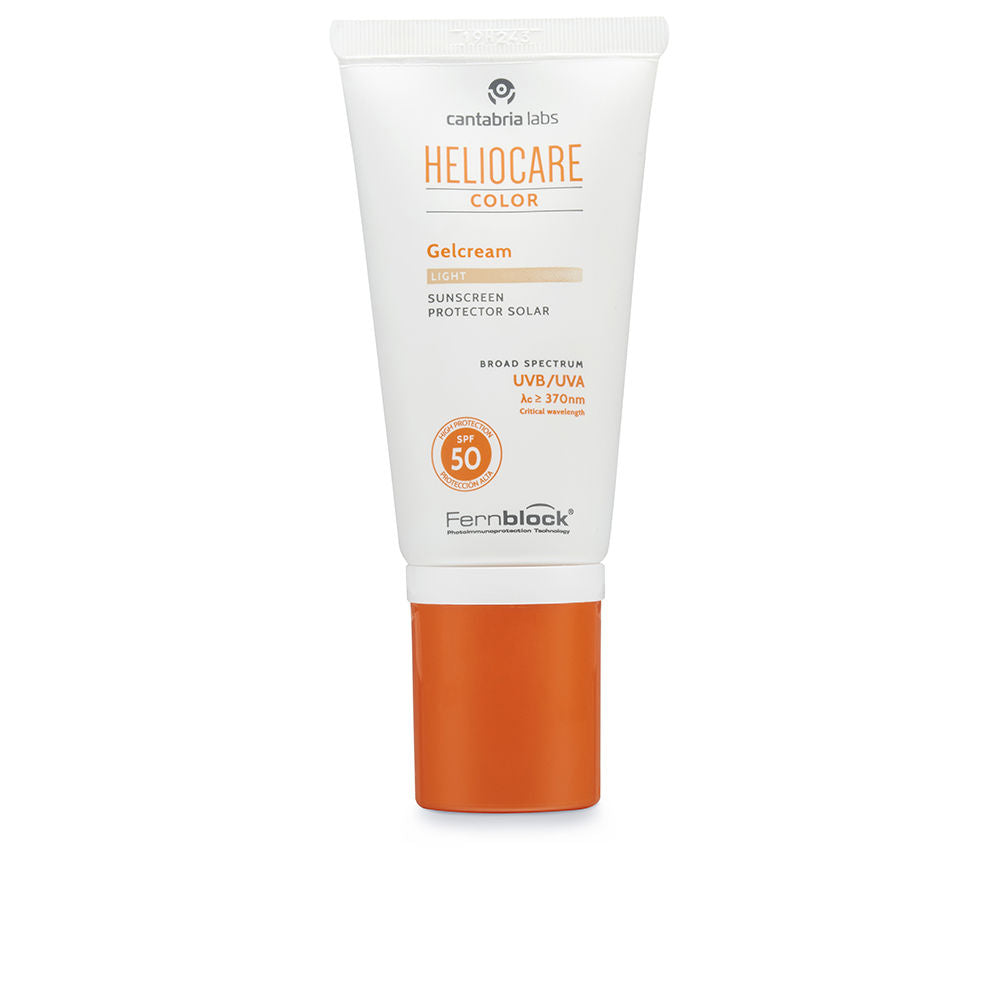 Heliocare Color Sunscreen with Cream Gel Color SPF50 