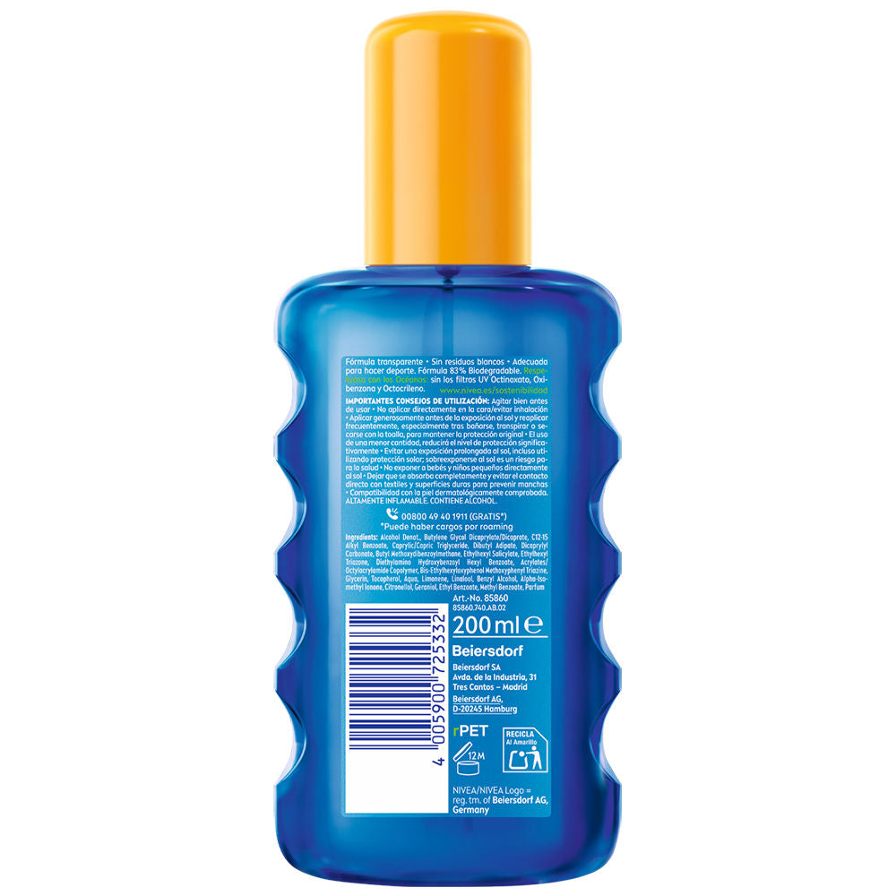 Nivea Sun Protects&amp;refreshs Dry Sun Spray SPF50 200 ml