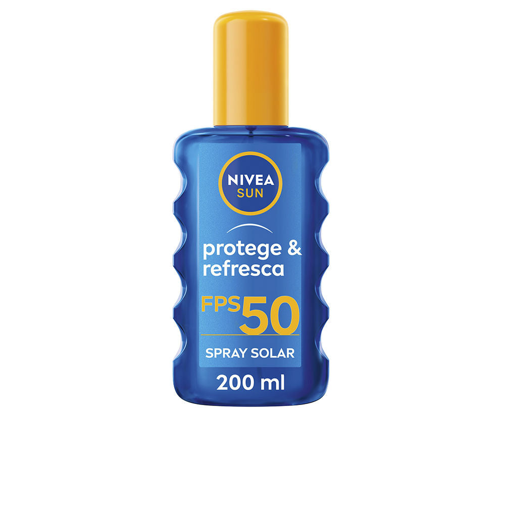 Nivea Sun Protects&amp;refreshs Dry Sun Spray SPF50 200 ml