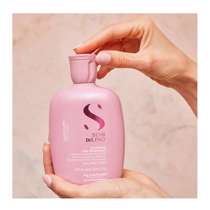 Alfaparf Milano Semi Di Lino Moisture Nutritive Low Shampoo 250 ml