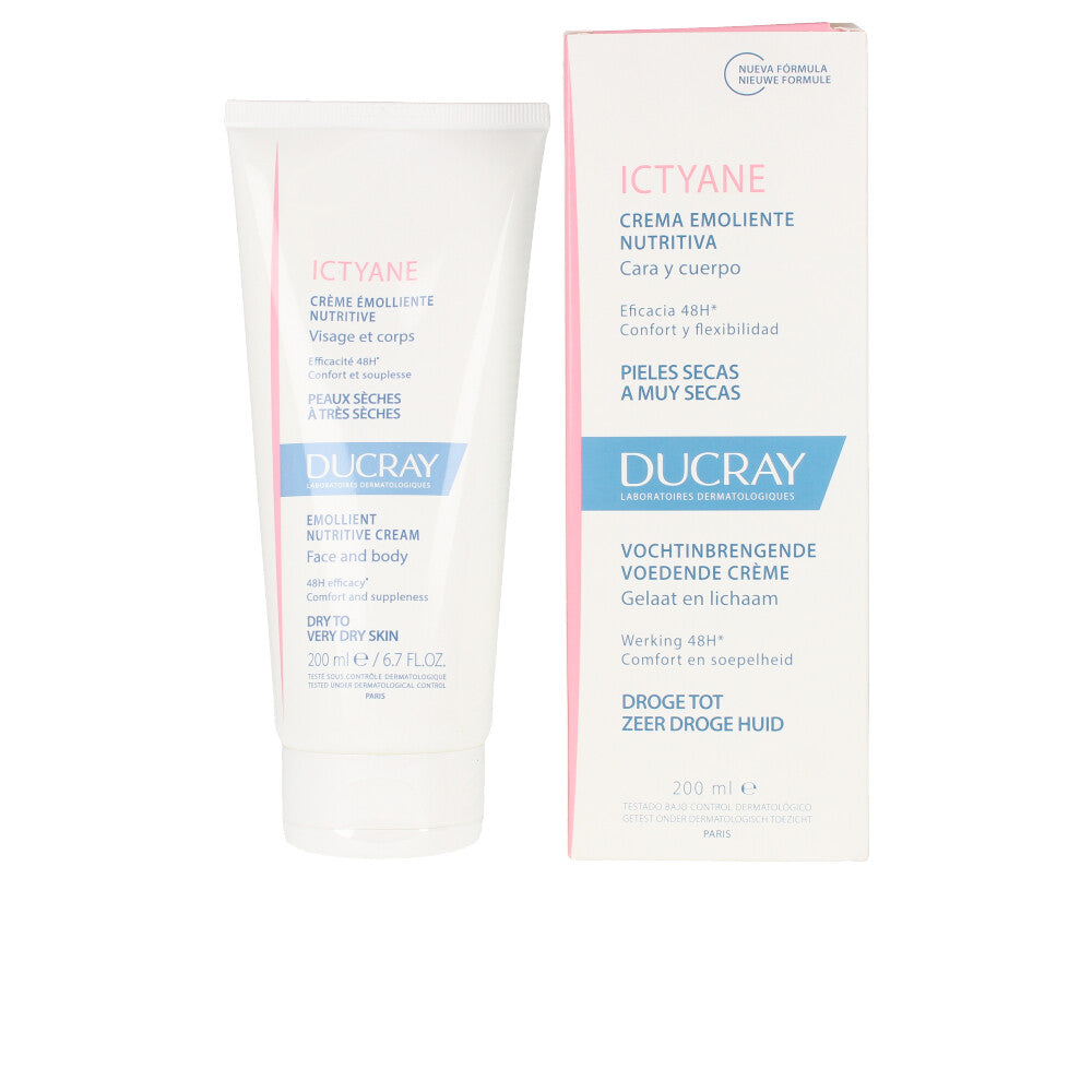 Ducray Ictyane crema emoliente nutritiva 200 ml