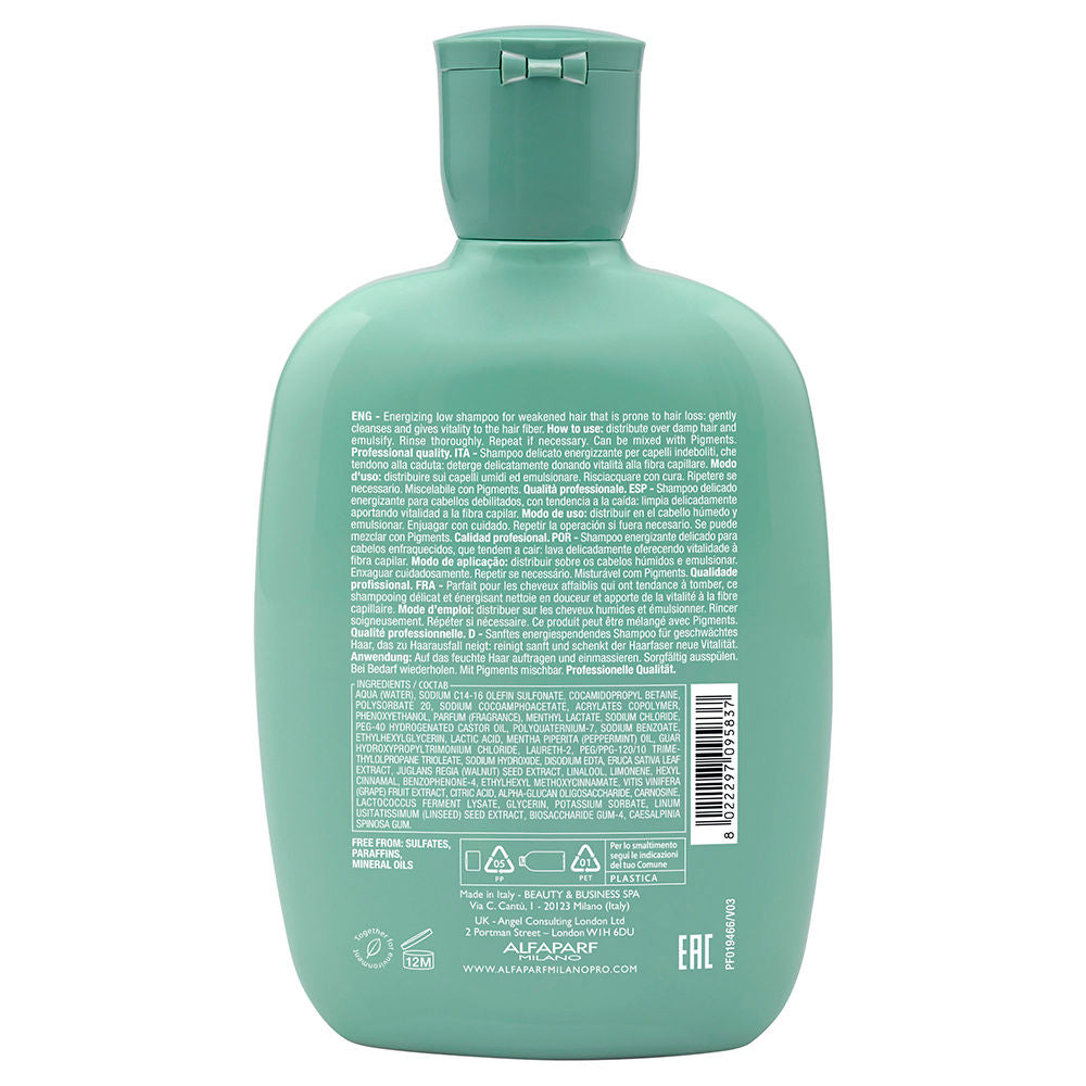 Alfaparf Milano Semi Di Lino Scalp Renew Energizing Shampoo 250 ml