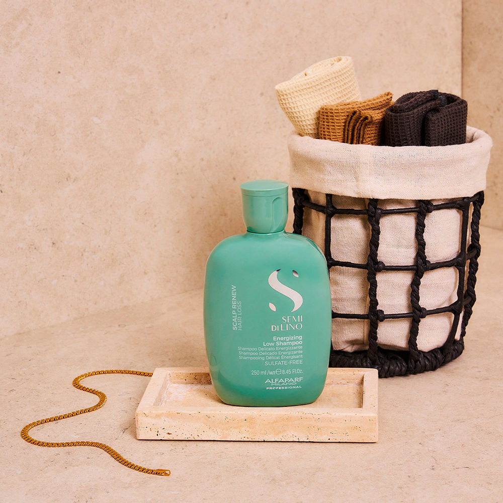 Alfaparf Milano Semi Di Lino Scalp Renew Energizing Shampoo 250 ml