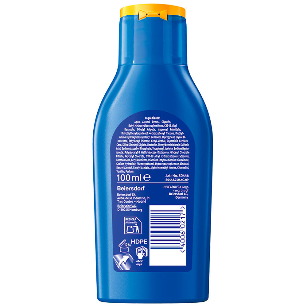 Nivea Sun Protects&amp;hydrates Milk SPF50+ 100 ml