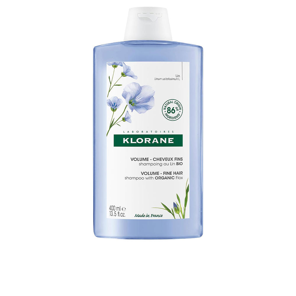 Klorane Volume Organic Linen Shampoo 400 ml