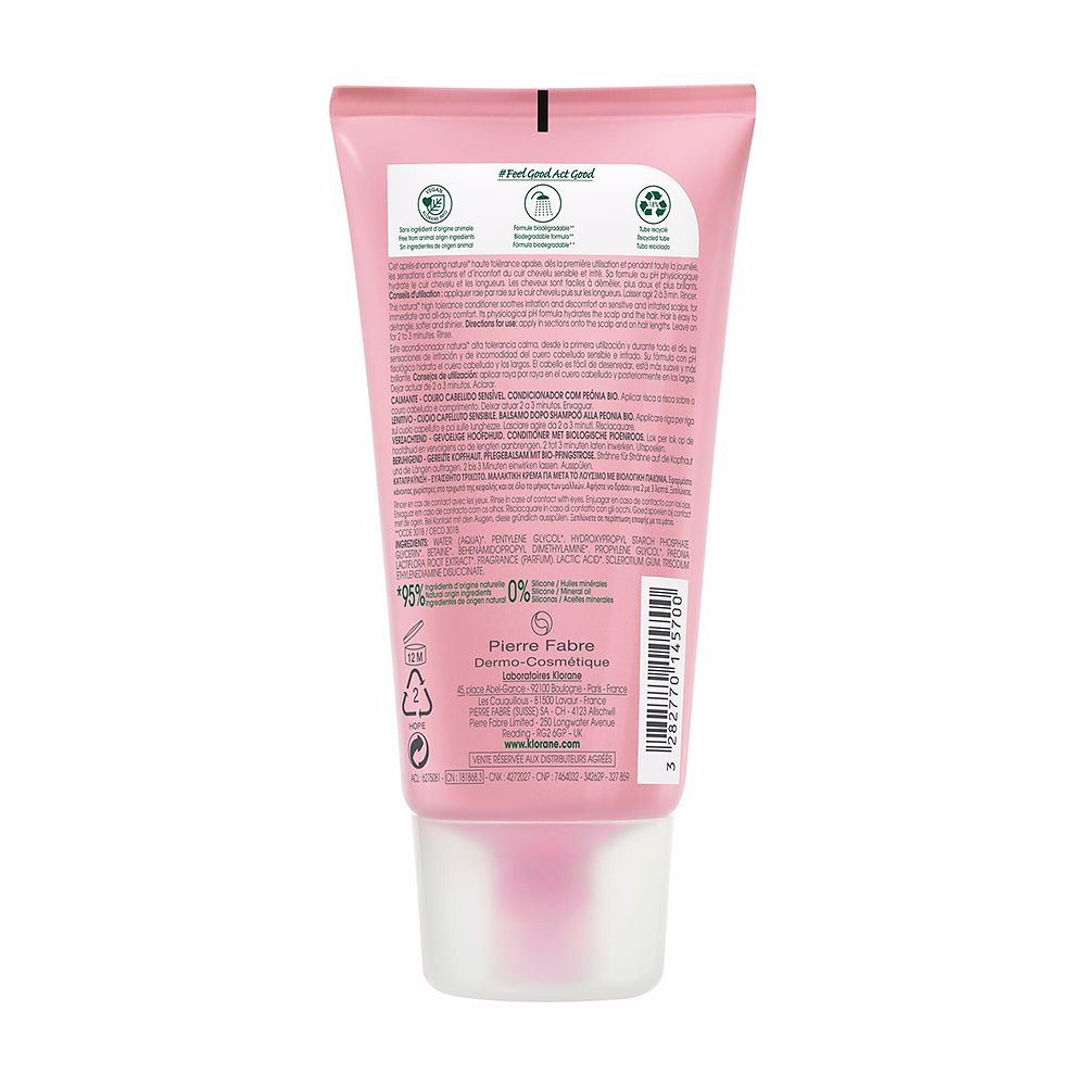 Klorane A La Peony Bio Soothing Conditioner 150 ml
