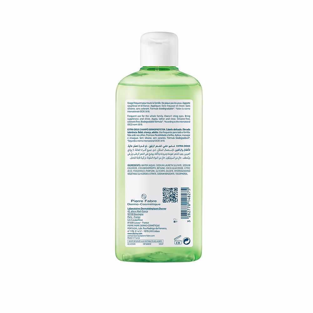 Ducray Balancing Shampoo for Delicate Hair 400 ml