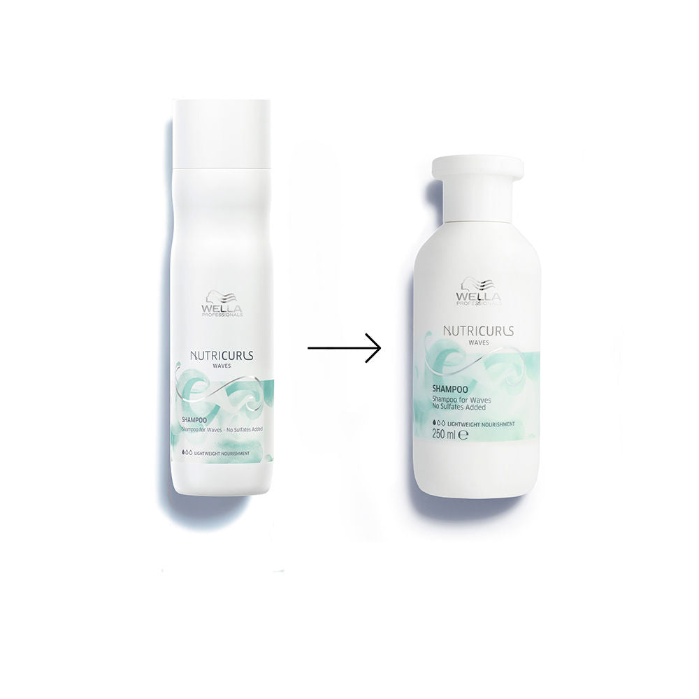 Wella Professionals Nutricurls Hair Shampoo with Curls and Waves 1000 ml