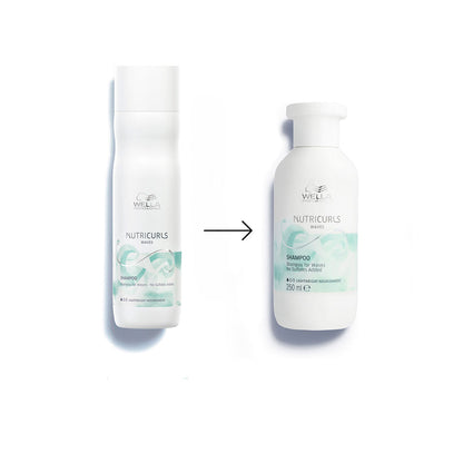 Wella Professionals Nutricurls Hair Shampoo with Curls and Waves 1000 ml