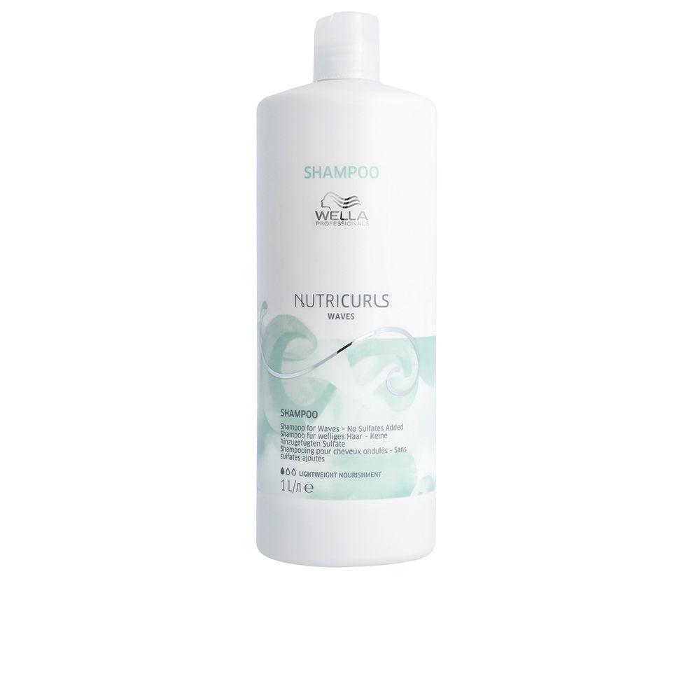 Wella Professionals Nutricurls Hair Shampoo with Curls and Waves 1000 ml