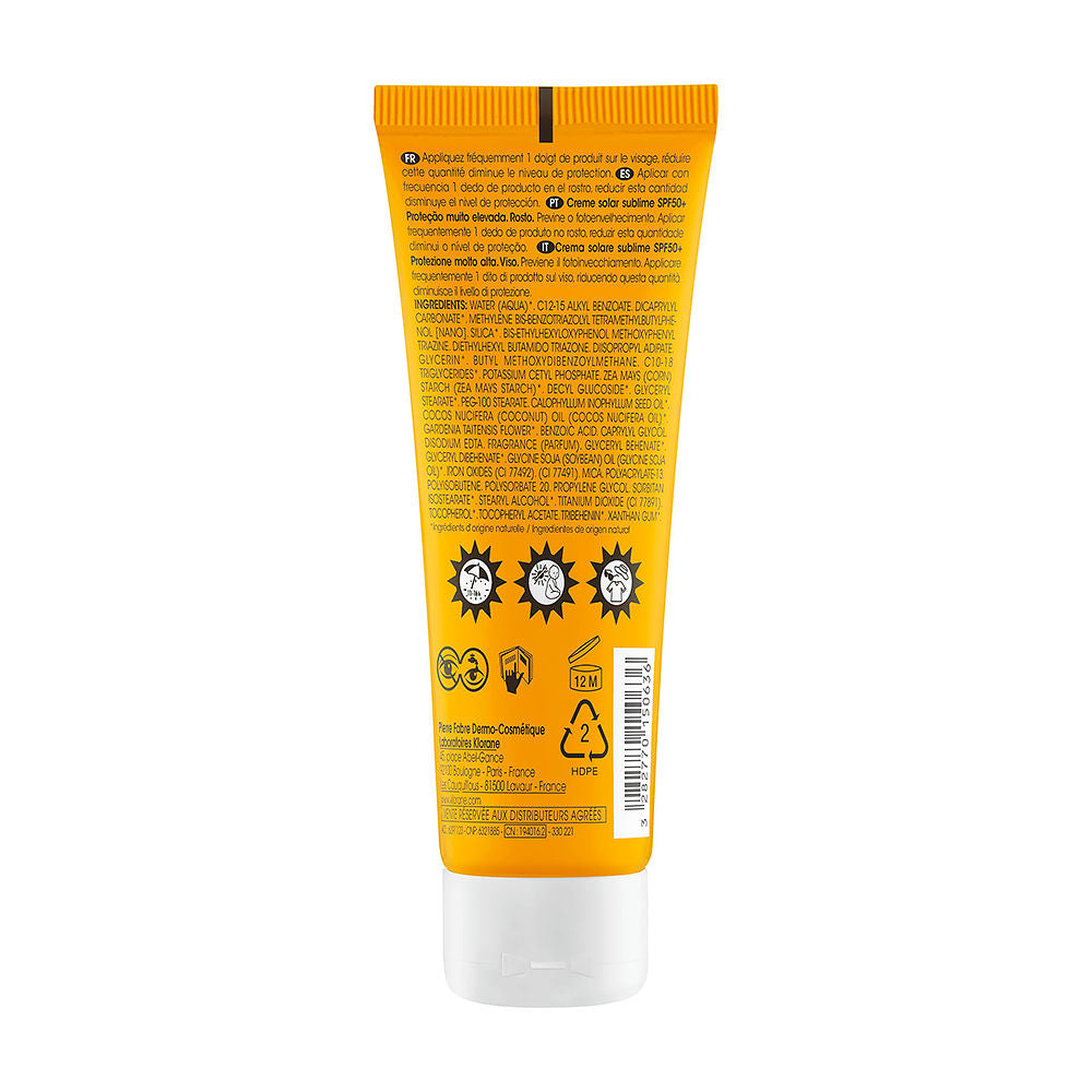 Klorane Polysianes Monoï Y Tamanu Bio Sublime Sun Cream SPF50+ 50 ml