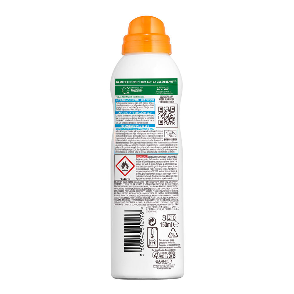 Garnier Sensitive Advanced Protective Mist SPF50+ 150 ml