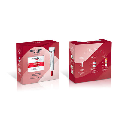 Eucerin Hyaluron Filler + Volume-Lift Day Cream for Normal to Combination Skin, 2-Piece Set