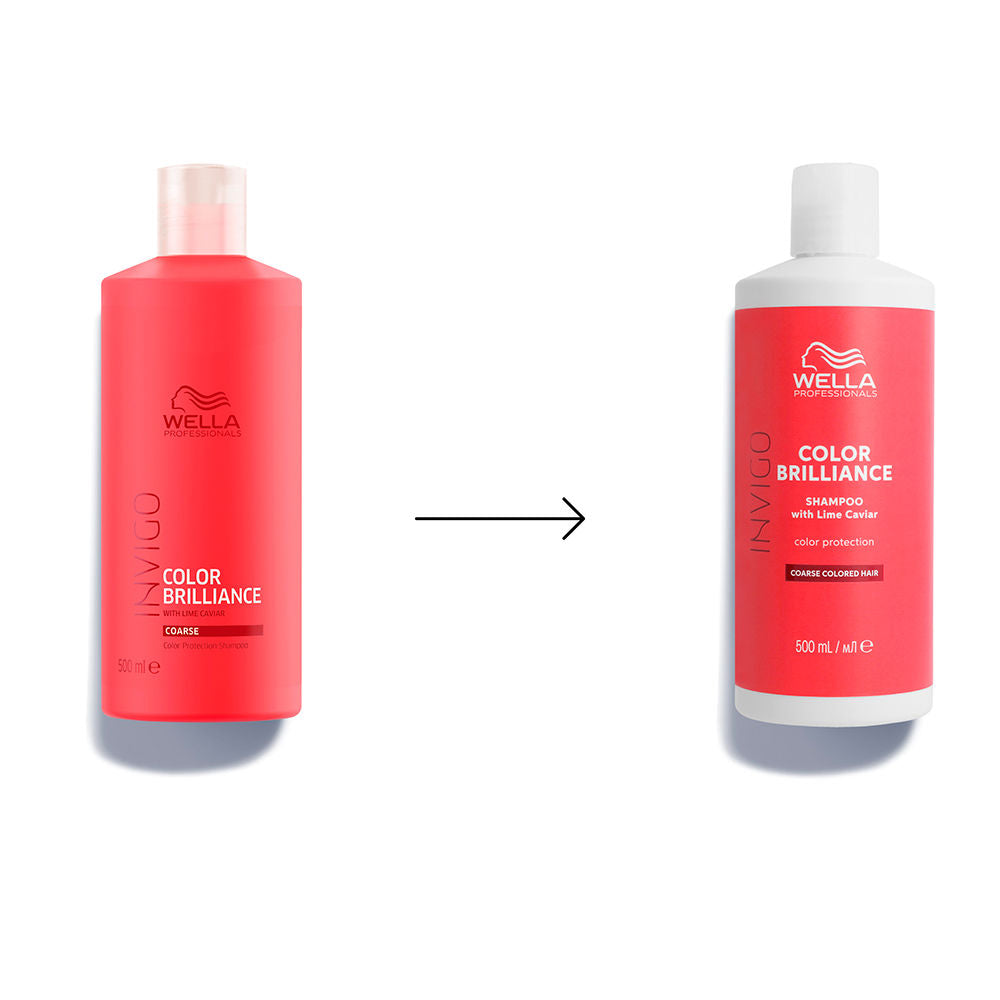 Wella Professionals Invigo Color Brilliance Color Protecting Shampoo for Thick Hair 500 ml