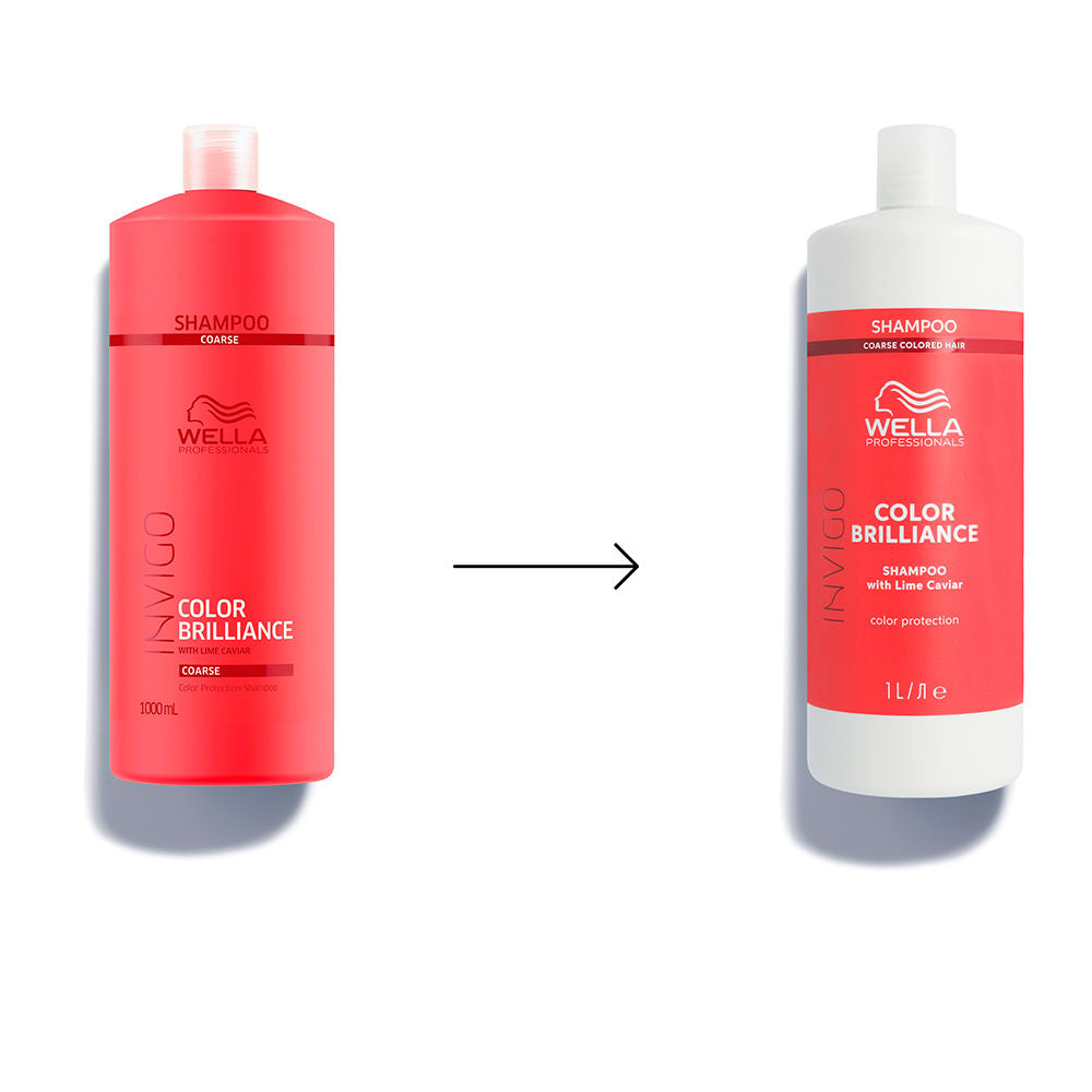 Wella Professionals Invigo Color Brilliance Color Protecting Shampoo for Thick Hair 1000 ml