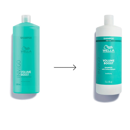 Wella Professionals Invigo Volume Boost Shampoo Hair Without Volume 1000 ml