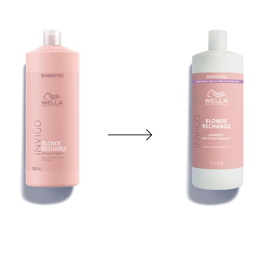 Wella Professionals Invigo Blonde Recharge Shampoo Blonde Hair 1000 ml