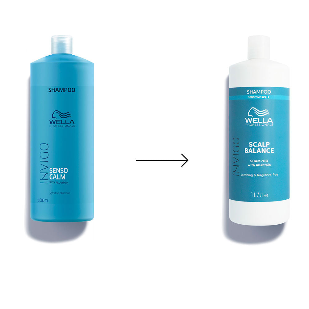 Wella Professionals Invigo Balance Sesitive Calm Shampoo Hair with Scalp Irritation 1000 ml