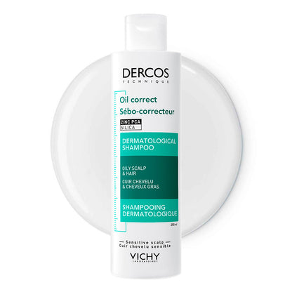 Vichy Dercos Sebum Control Shampoo for Oily Hair 200 ml