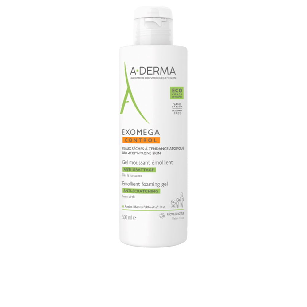 A-Derma Exomega Control Emollient Foaming Gel 500 ml