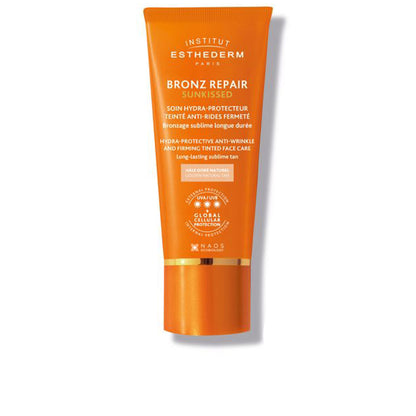 Institut Esthederm Bronz Repair Sunkissed Strong Sun Anti-Wrinkle Facial Cream with Color 50 ml