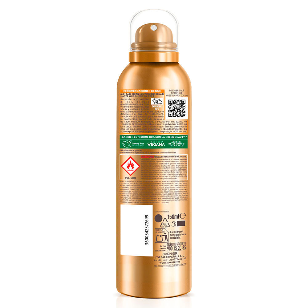 Garnier Delial Ideal Bronze Protective Mist SPF50 150 ml