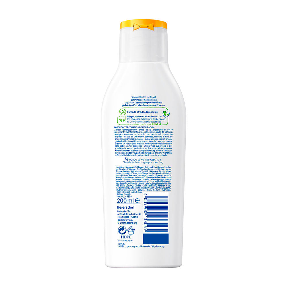 Nivea Sun Babies&amp;kids Sun Milk 200 ml
