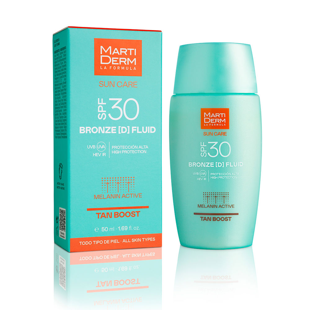 Martiderm Sun Care Bronze [d] Tanning Fluid Sunscreen SPF30 50 ml