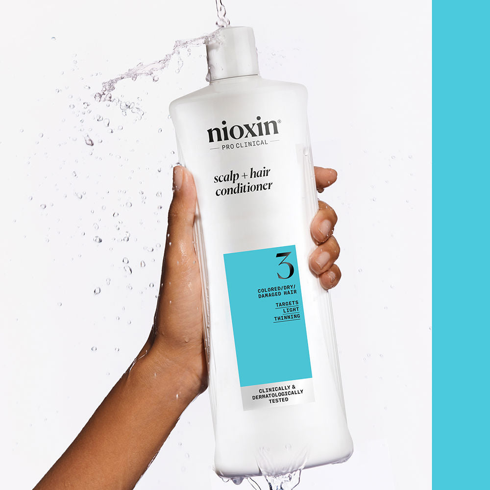 Nioxin System 3 - Conditioner - Dyed and Damaged Hair with Mild Weakening 1000 ml